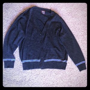 Blue and Gray Ravenclaw Cardigan